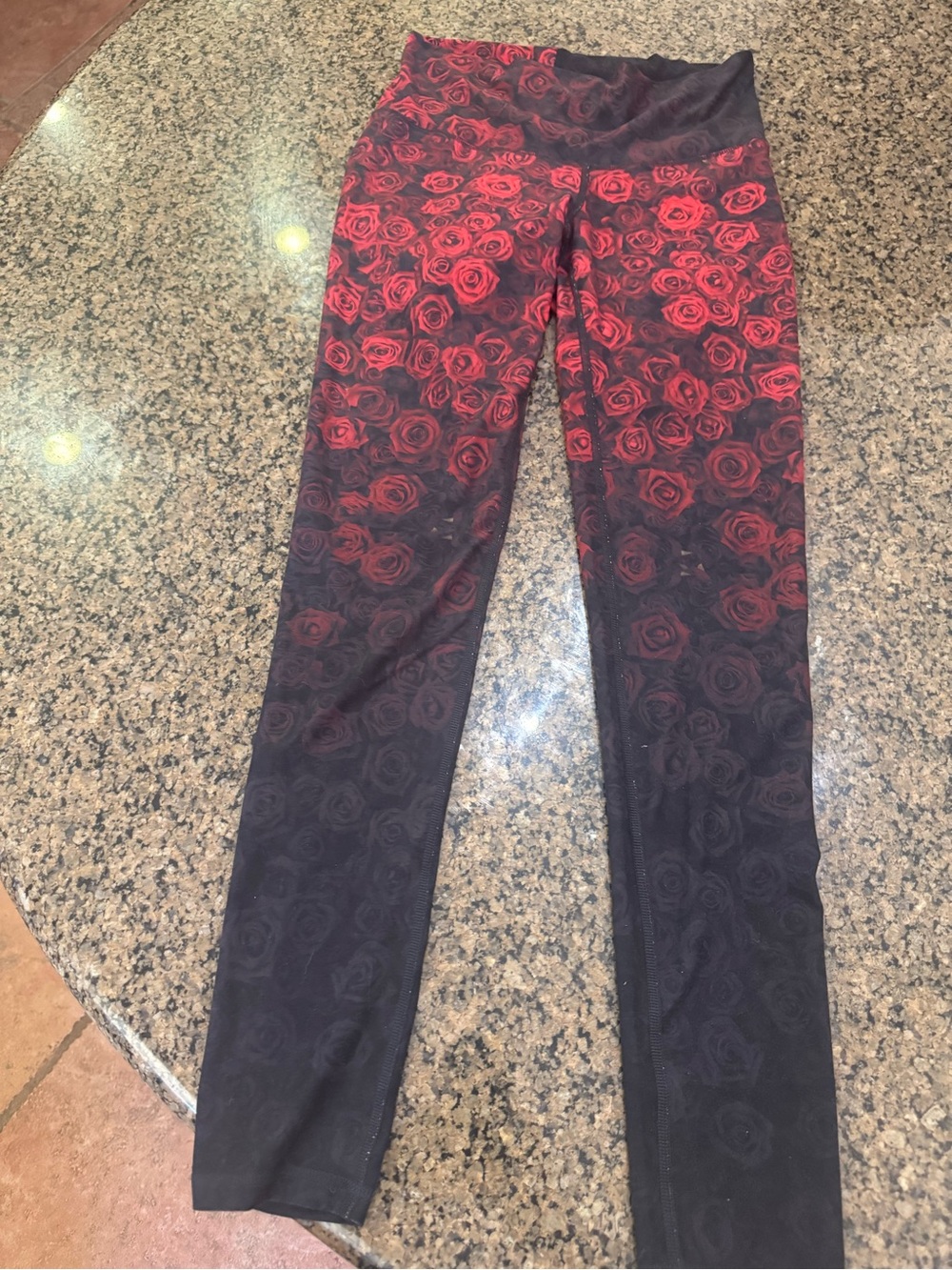 Niyama Sol Red Rose Ombre Leggings